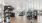 a gym with exercise equipment